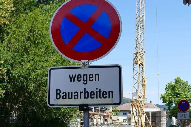 Anwohner in Waldkirch sind genervt von Baustellen und Parkverboten