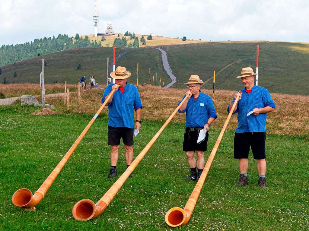 Die Alpeblick-Blser aus Mauenheim bei Immendingen kamen kurzentschlossen ohne Anmeldung.