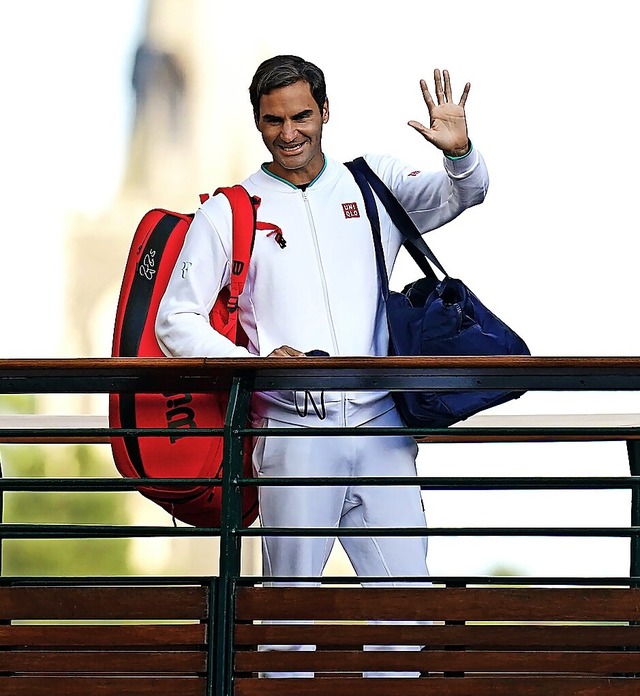 Die nchste Zwangspause fr Roger Federer  | Foto: Adam Davy (dpa)