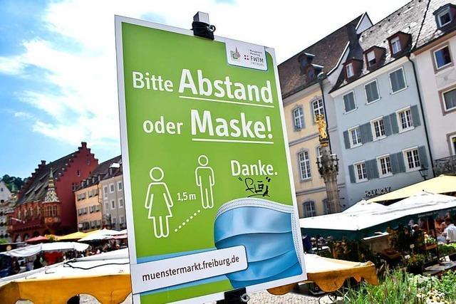 Freiburger Mnstermarktleute verrgert ber uneinheitliche Masken-Bugelder