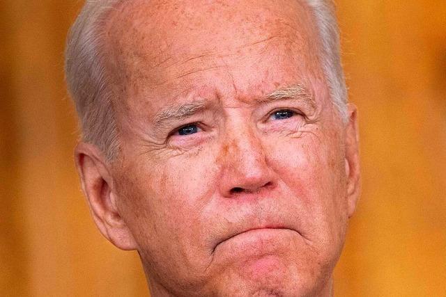 US-Prsident Biden verteidigt Truppenabzug aus Afghanistan