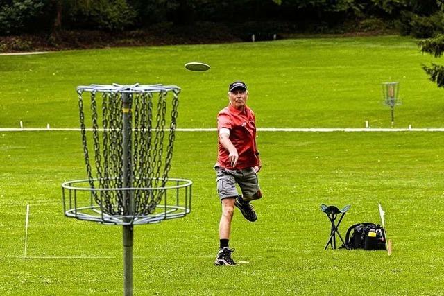 Die besten Discgolfer Deutschlands werfen in Freiburg