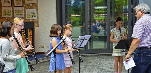 <BZ-FotoAnlauf>Jugendmusikschule Sdli...isgau:</BZ-FotoAnlauf>  Konzertfreuden  | Foto: Gabriele Hennicke