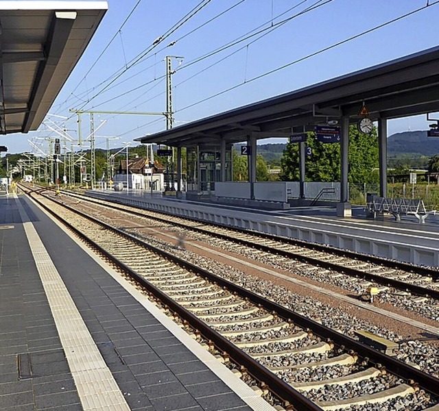 Streik! Der Bahnverkehr ruht.  | Foto: Manfred Frietsch