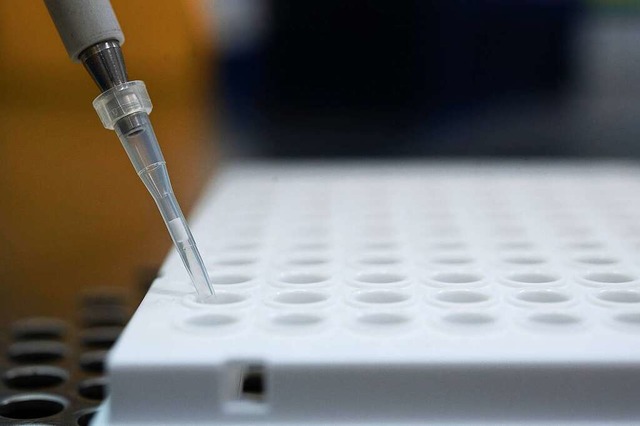 PCR-Tests ergaben in Mllheim positive Corona-Flle  | Foto: Sebastian Gollnow (dpa)
