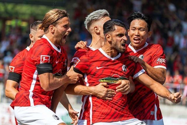 Grifos Traumfreistoß ebnet Freiburg den Weg zum 2:1-Heimsieg gegen Dortmund