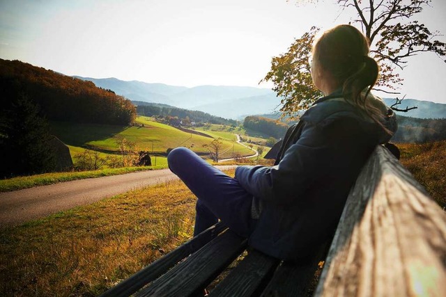 Sonnenstrahlen sammeln, Ausblick genie...as Fernweh-Sparbuch ganz von alleine.   | Foto: Silke Kohlmann