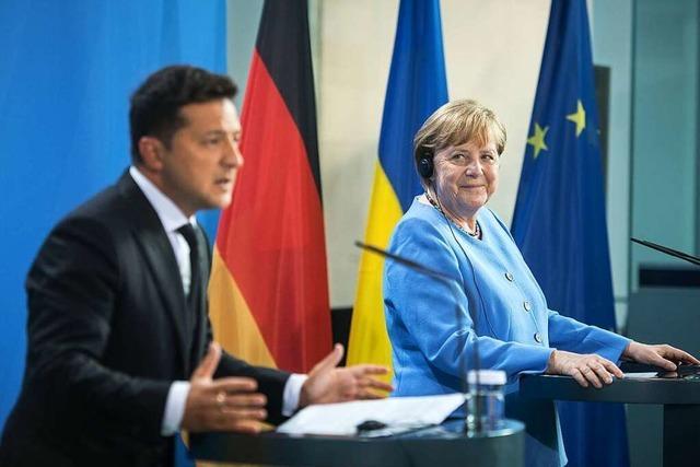 Merkel besucht die Ukraine – zum ersten Mal seit 2018