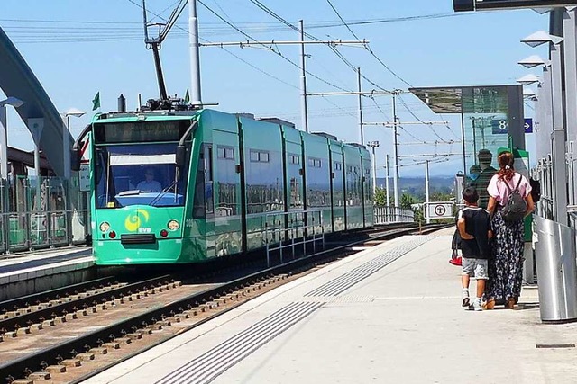 Die Tram 8 fhrt wieder bis zum Weiler Bahnhof.  | Foto: Victoria Langelott