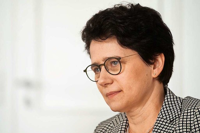 Marion Gentges, CDU, ist Justiz- und Migrationsministerin von Baden-Wrttemberg.  | Foto: Marijan Murat (dpa)
