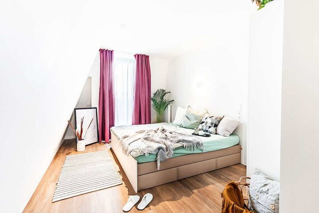 Schlafplatz im Double Apartment  | Foto: Marina Geckeler