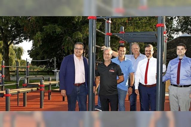 Fitness-Hotspot im Freien