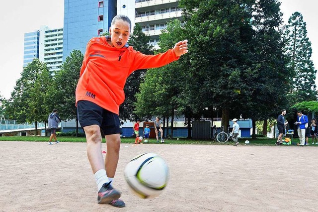 Die zwlfjhrige Miriam ist schon lange dabei.  | Foto: Michael Bamberger