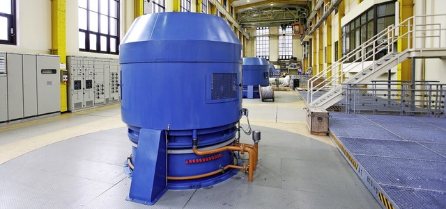 Die Maschinenhalle des Pumpspeicherkraftwerks Husern  | Foto: Schluchseewerk AG