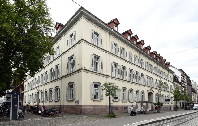 Das Amtsgericht in Freiburg (Foto) und...onslager Auschwitz hochgehalten hatte.  | Foto: Thomas Kunz