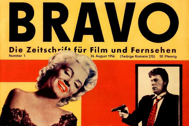 Titel der Erstausgabe der &#8222;Bravo&#8220; vom 26. August 1956  | Foto:  (dpa)