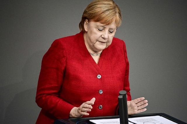 Merkel räumt Fehler ein