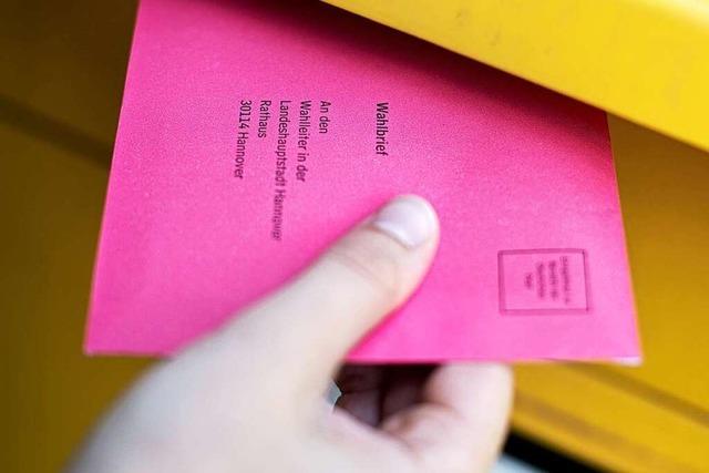 Deutsche Post erwartet Briefwahl-Rekord bei der Bundestagswahl