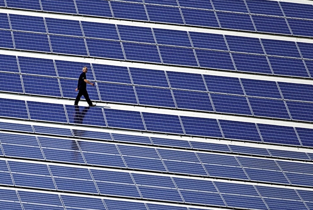 Bei der Photovoltaik hat die Vita  Bür...den ersten Schritt getan (Symbolfoto).  | Foto: Jens Büttner
