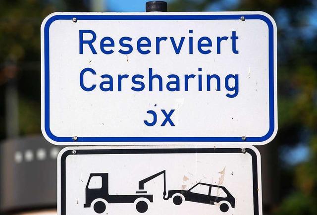 Carsharing ist ein Zukunftsprojekt der Vita Brgerenergie Genossenschaft  | Foto: Hendrik Schmidt (dpa)