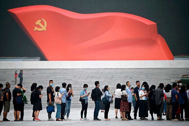 Chinas Machthaber sehen in vielen Belangen Deutschland als Vorbild.  | Foto: NOEL CELIS (AFP)