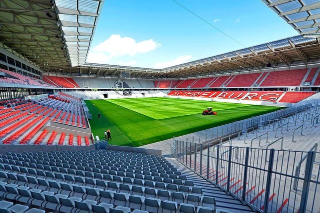Das neue SC-Stadion wird wohl offiziel...&#8222;Europa-Park-Arena&#8220; heien  | Foto: Michael Bamberger