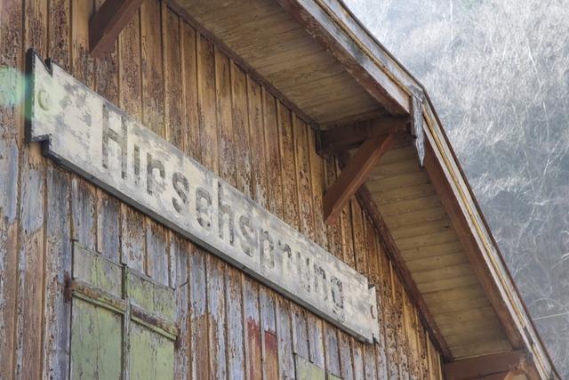 Fotos: Der Geisterbahnhof Hirschsprung im Höllental