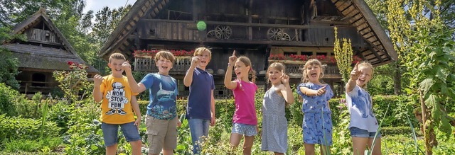 &#8222;Spielplatz ist berall&#8220;: ...ums warten am Sonntag viele Angebote.   | Foto: Hans-Joerg Haas/Schwarzwlder Freilichtmuseum