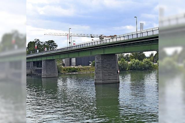 Rheinbrücke wird überprüft