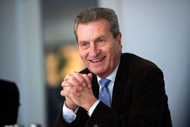 Gnther Oettinger  | Foto: Sebastian Gollnow (dpa)