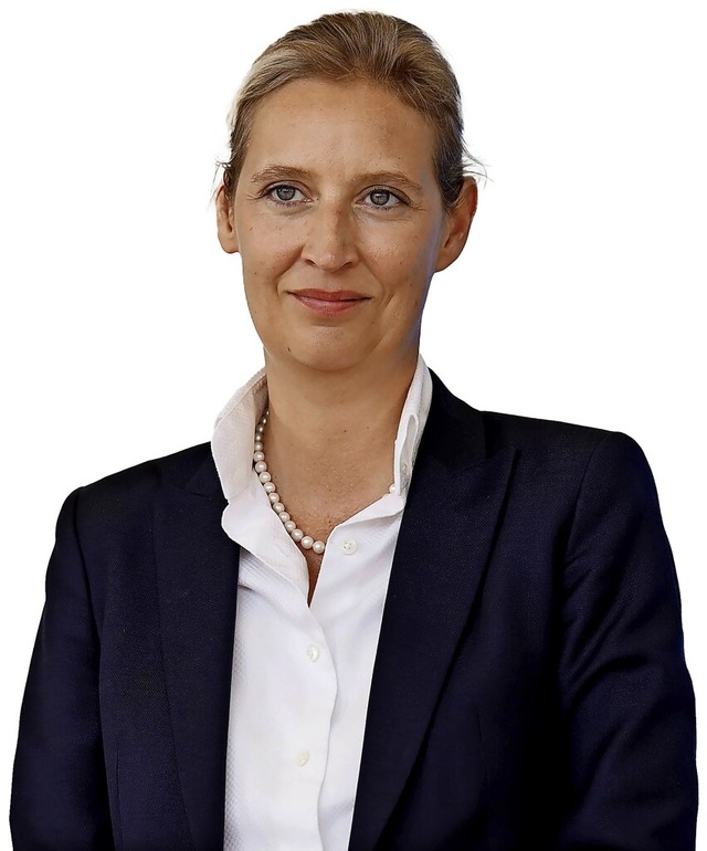 Kme sie an die Regierung, wrde sie D...ser Klimaabkommen fhren: Alice Weidel  | Foto: Christoph Hardt (imago)