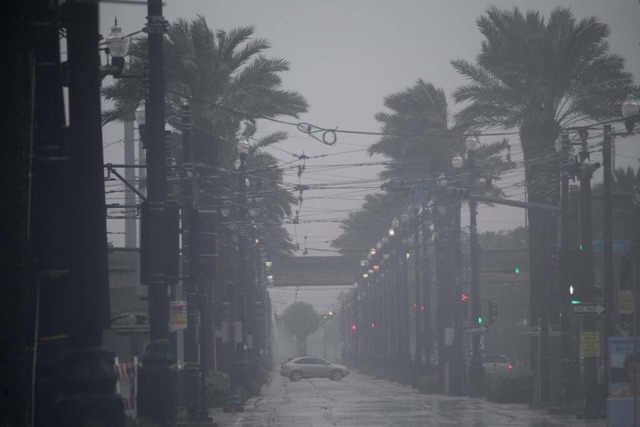 Regen und Sturm in New Orleans  | Foto: PATRICK T. FALLON (AFP)