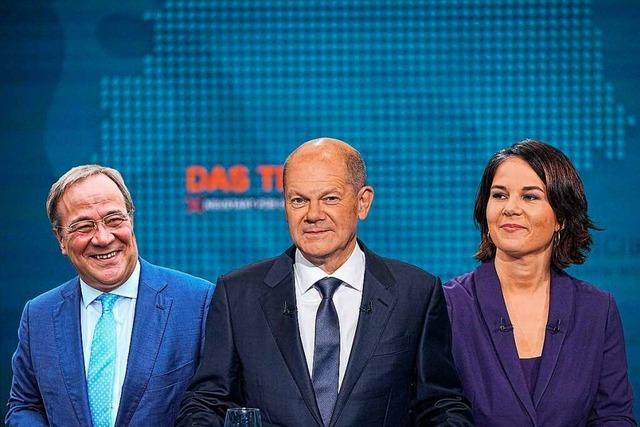 Der BZ-Check: So lief das erste Kanzlerkandidaten-Triell