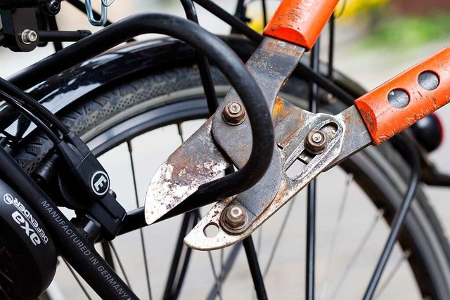 Ein Fahrradschloss wurde in der Schopf...merschmiedgasse geknackt (Symbolfoto).  | Foto: Friso Gentsch