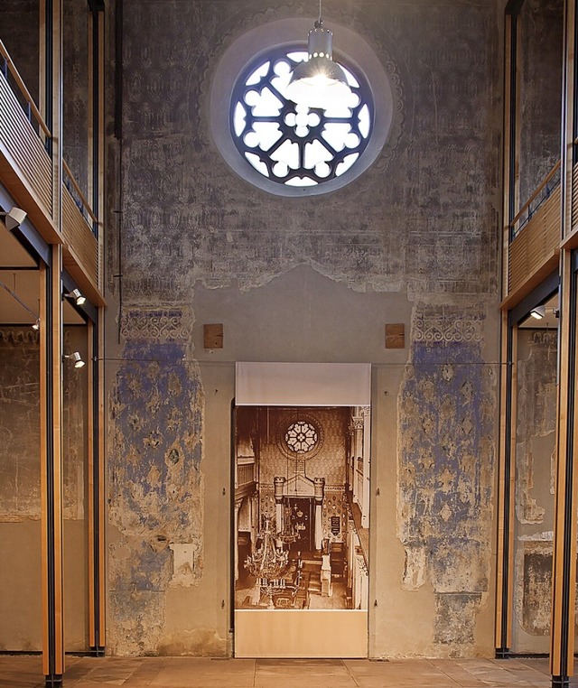 Der Innenraum der ehemaligen Synagoge in Kippenheim  | Foto: Peter Kees