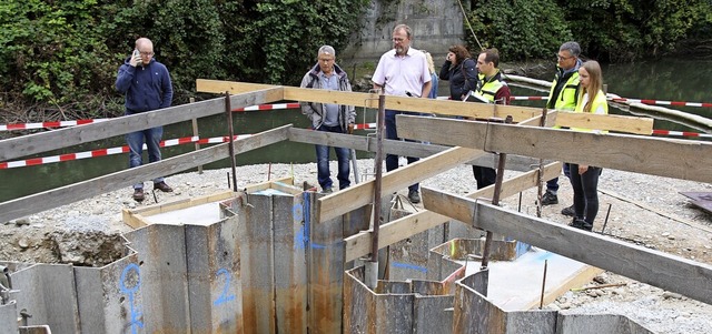 Vertreter der Gemeinden und der zustn...hungsgewsser der Adler Mhle gemacht.  | Foto: Christiane Franz