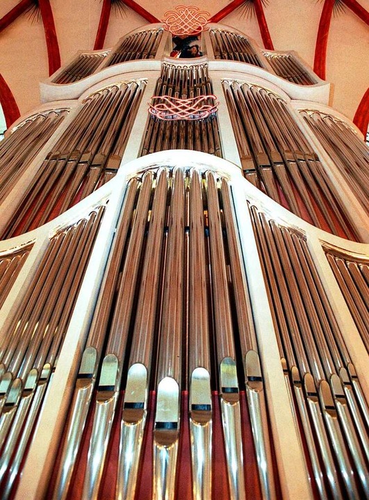 Die Bach-Orgel in der Thomaskirche wurde im Jahr 2000 gebaut (Archivfoto)  | Foto: Wolfgang Kluge