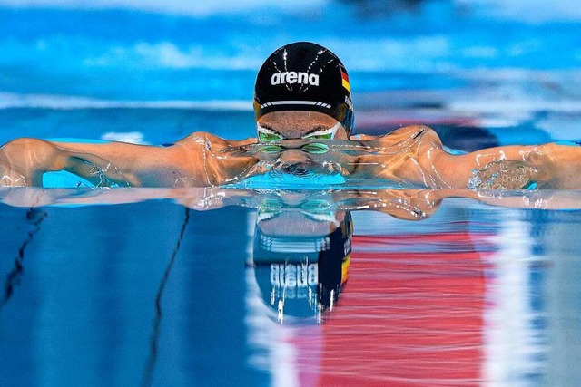 Gold-Gewinner: Schwimmer Taliso Engel  | Foto: Joel Marklund (dpa)