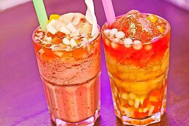 Bubble Tea  ist ein Getrnk auf der Ba...nden &#8222;Bubbles&#8220; aus Strke.  | Foto: Privat