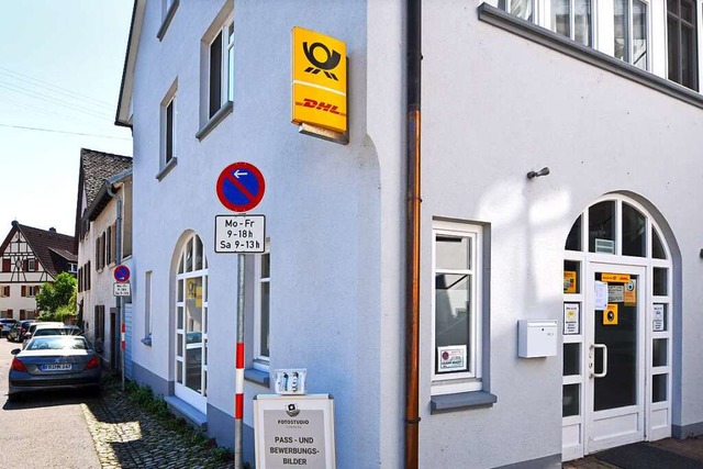 In Opfingen befindet sich die Postfiliale jetzt im Burgweg 2.  | Foto: Michael Bamberger