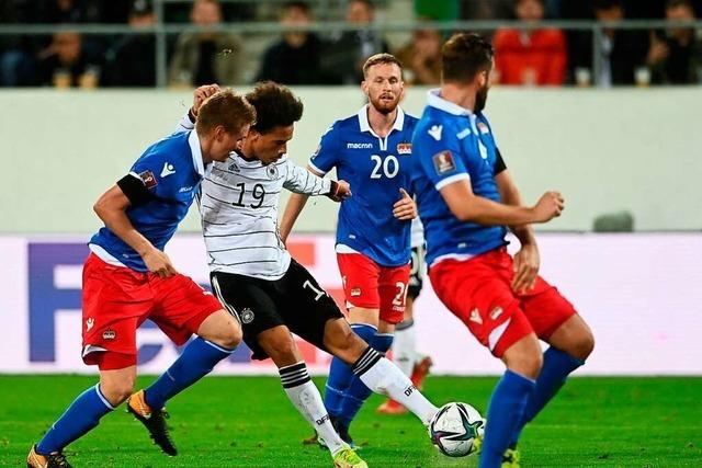 Glanzloser Dienstantritt: Deutschland schlägt Liechtenstein mit 2:0