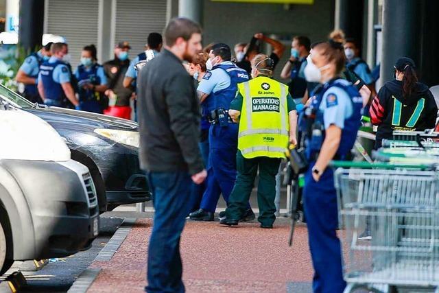 Terrorattacke in Neuseeland: Mann verletzt sechs Kunden in Supermarkt