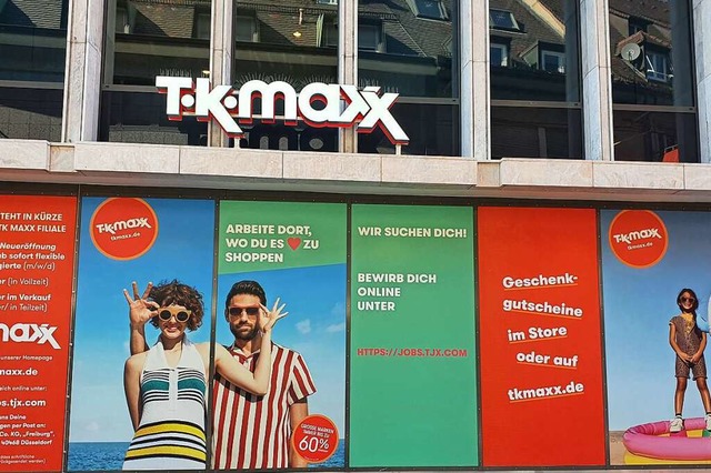 Demnchst ffnet das Geschft TK Maxx in der Salzstrae 12.  | Foto: Maxima Frh