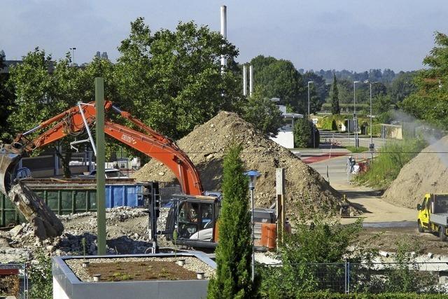 Neue Ausblicke am sdlichen Rand von Staufens Kernstadt