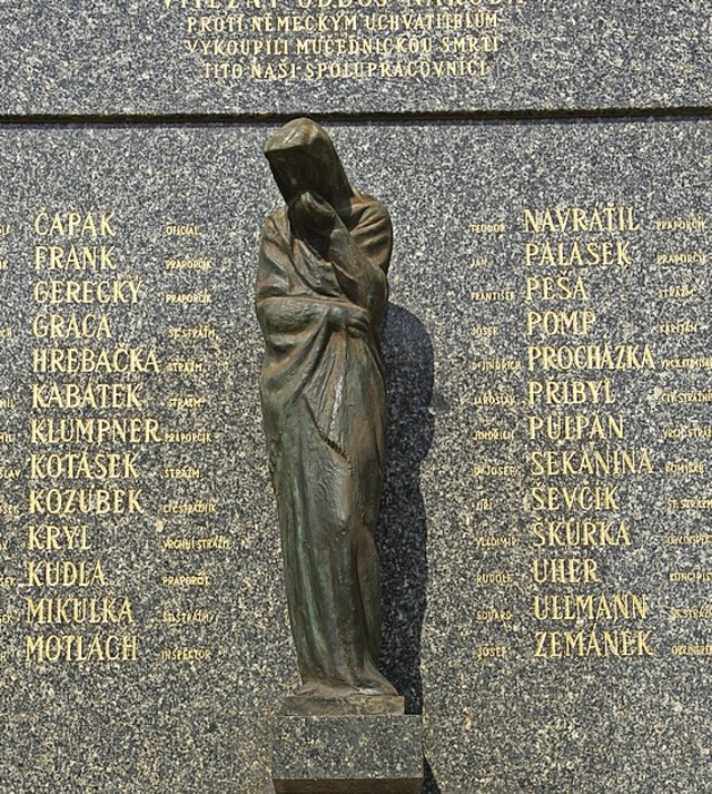 Gedenktafel in Olomouc mit dem Namen Jan Pal&#353;ek   | Foto: privat