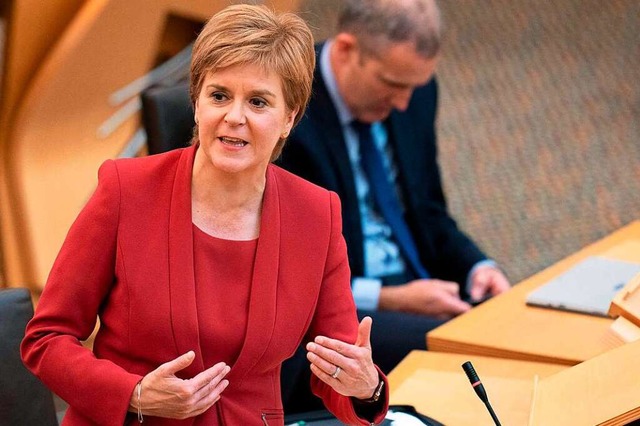 Nicola Sturgeon  | Foto: JANE BARLOW (AFP)