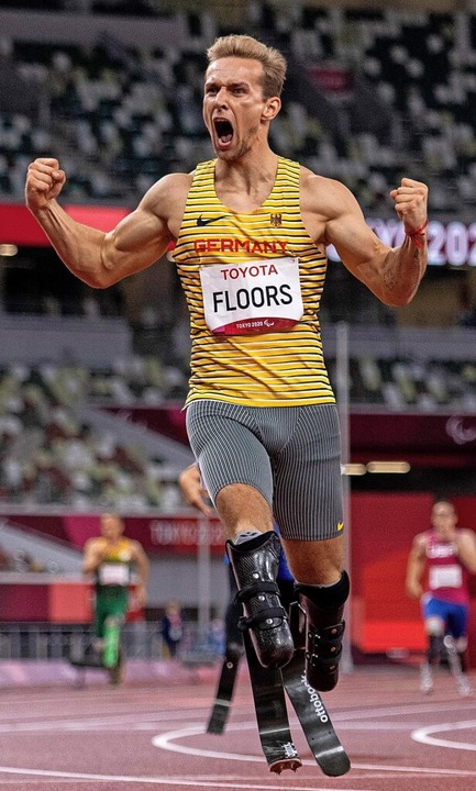 &#8222;Ich bin der Champion!&#8220; ru...400 Meter im Olympiastadion von Tokio.  | Foto: JOE TOTH (AFP)