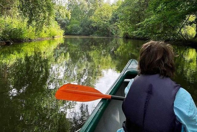 Kanufahren auf der 