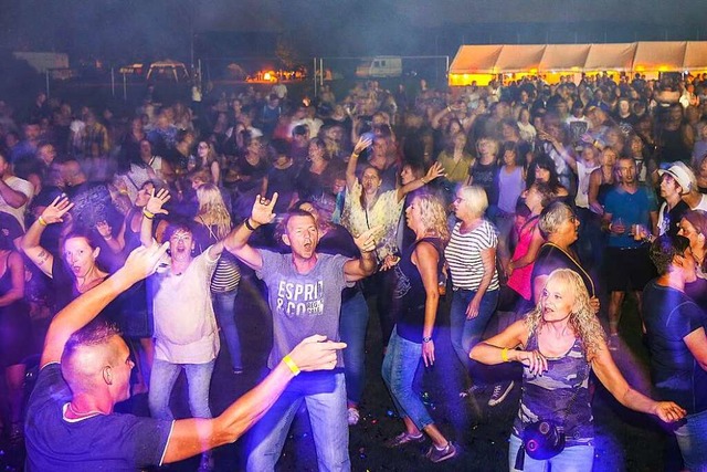 Die Cleopha-Fans in Grafenhausen waren 2018 in Feier- und Tanzlaune.  | Foto: Sandra Decoux-Kone