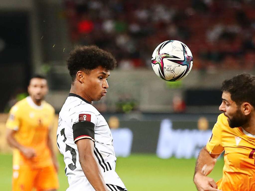 Das WM-Qualifikationsspiel Deutschland gegen Armenien